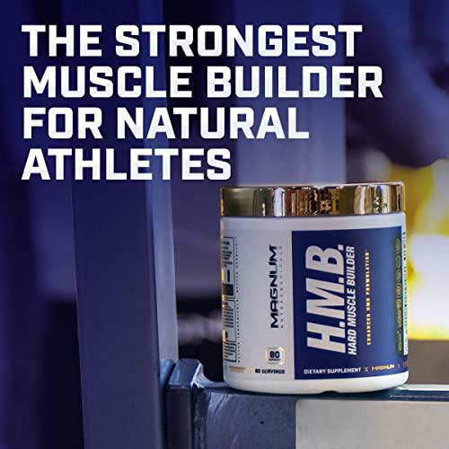 Magnum Nutraceuticals Muscle Builder and Strength Booster Stack | Hard Muscle Builder HMB and DNA Capsules