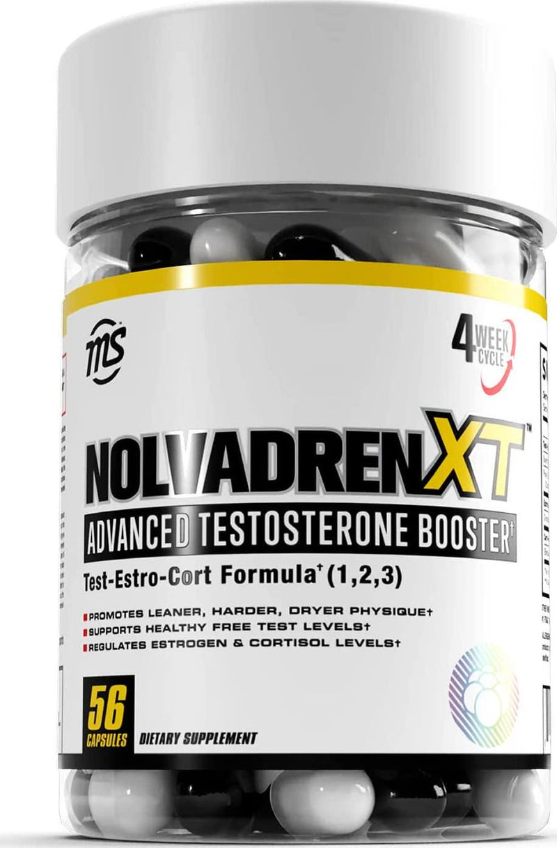 Man Sports Nolvadren XT Advanced androgen Enhancer for Men - Low androgen Supplements for Men - Muscle Builder Supplements for Men - Naturally Supports Free androgen Levels - 56 Capsules for 28 Days