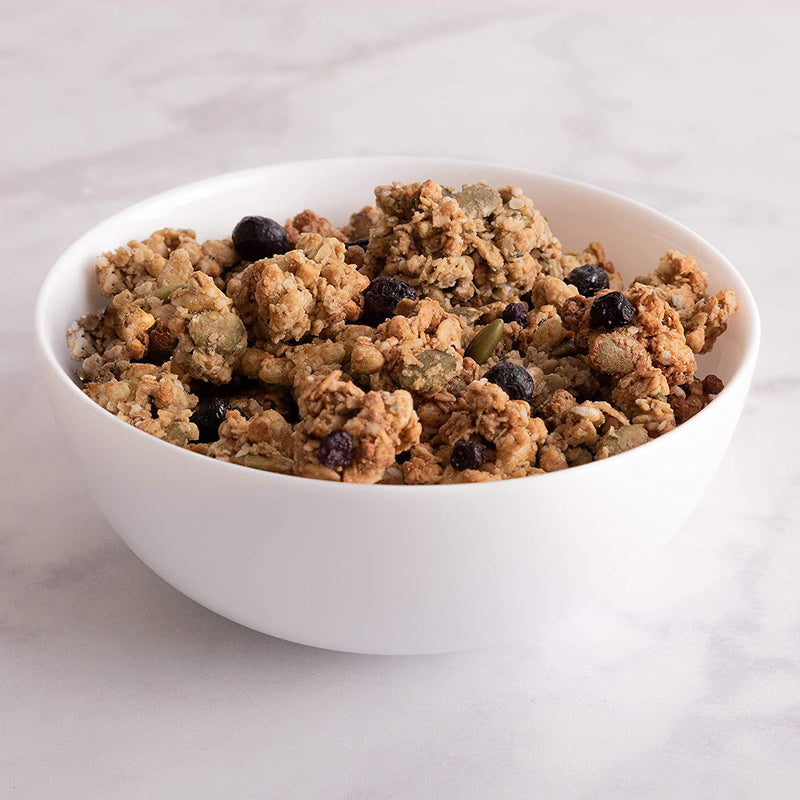 Manitoba Harvest Hemp Yeah! Granola, Blueberry, 10Oz, with 10 g of Protein, 3.6 g Omegas, 3 g of Fiber and less than 10 g Sugar Per Serving, Organic, Non-GMO, Pack of 3