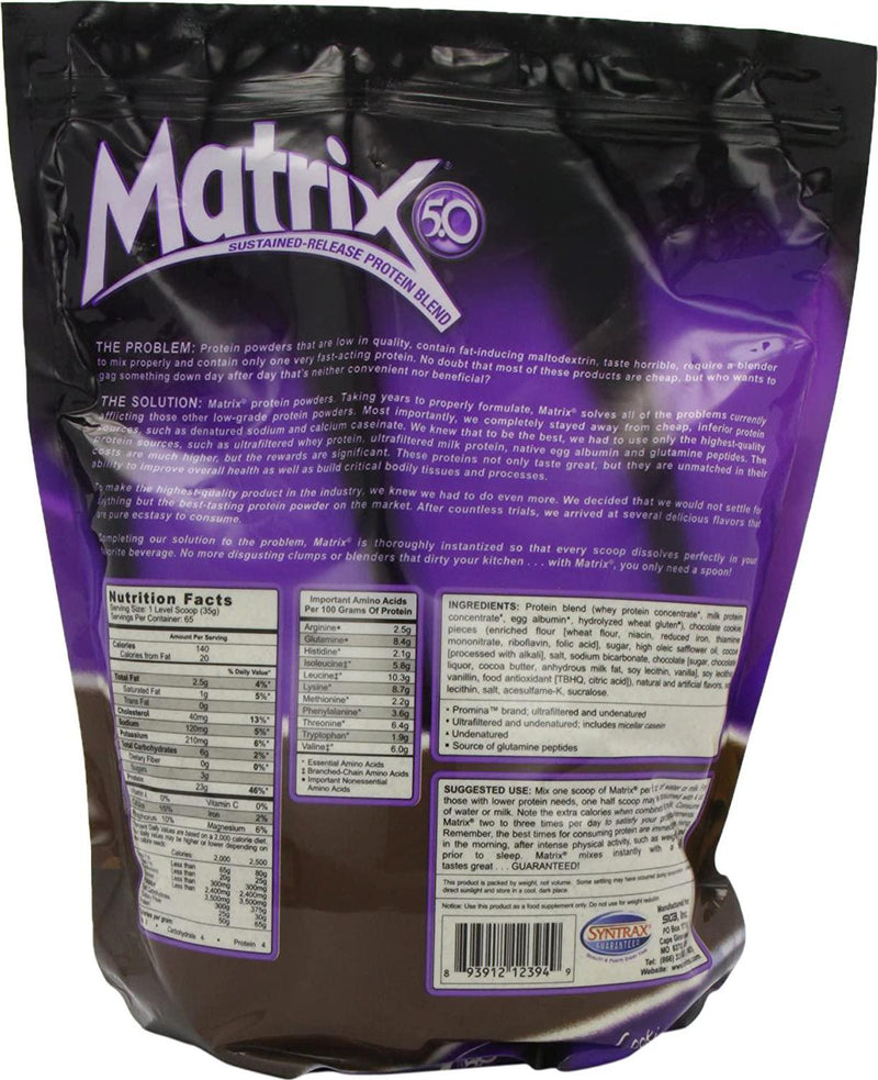 Matrix5.0, Cookies and Cream, 5 Pounds