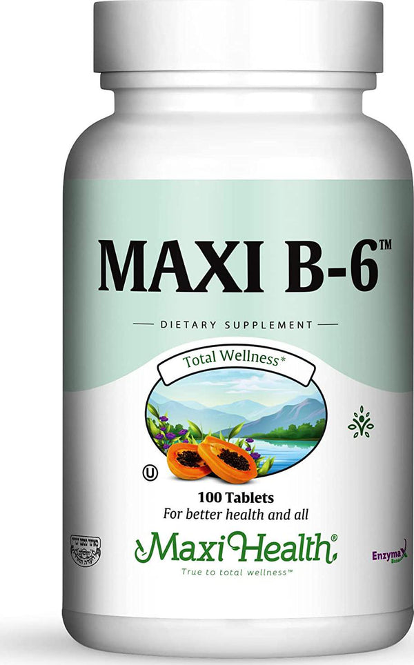 Maxi B6 Maxi-Health 100 Tabs