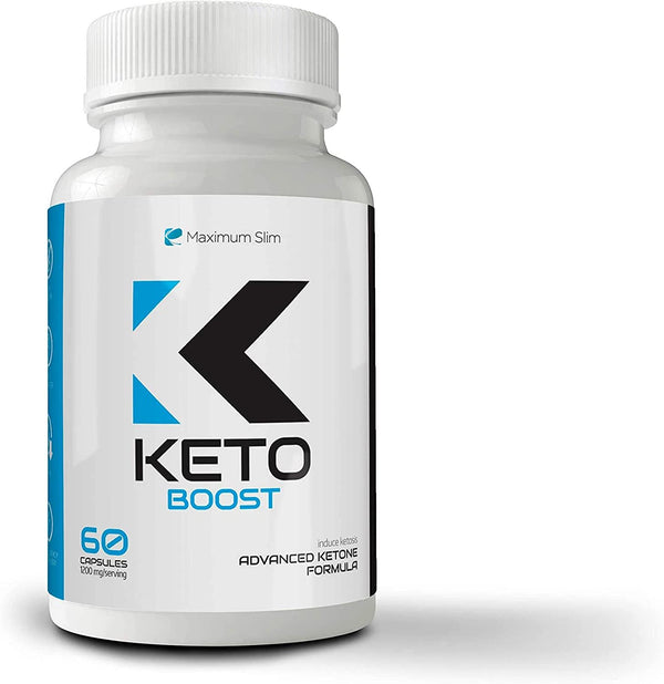 Maximum Slim Keto Complex - Weight Loss Fat Burner Supplement for Men and Women - Carb Blocker and Appetite Suppressant Formulated to Compliment a Ketogenic Diet - 60 Ct