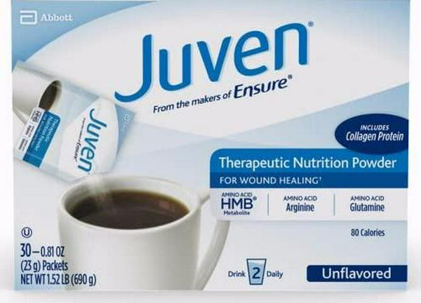 Medline Juven Powder Nutritional Supplement (Unflavored, Packaging : 30EachCarton)