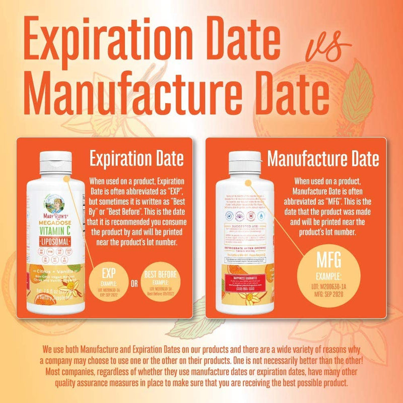 Megadose Vitamin C Liposomal by MaryRuth's (Citrus + Vanilla) 500mg | Enhanced Absorption Liquid Vitamin C | Immune Health Supplement for Men and Women | Vegan, Gluten Free, Sugar Free, Non-GMO | 7.6oz