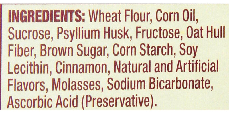 Metamucil Apple Crisp Fiber Wafers 12 Count, 9.3 Oz Box (Pack of 3)