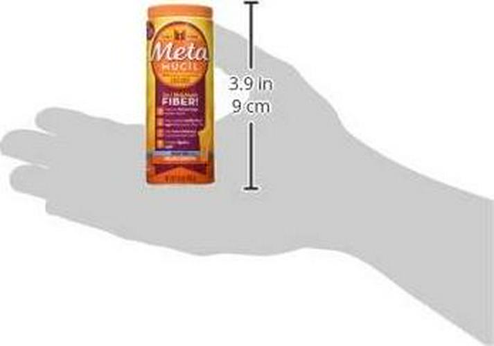 Metamucil Fiber, 4-in-1 Orange SugarFree Powder 72