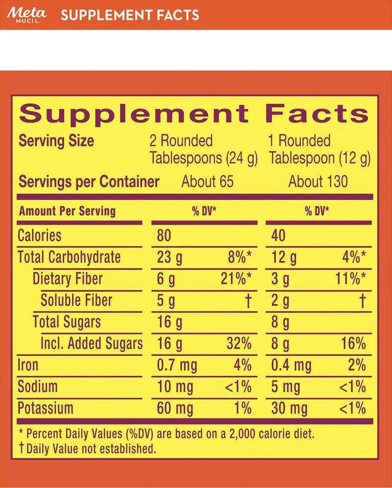 Metamucil Original Value Pack - 228 doses