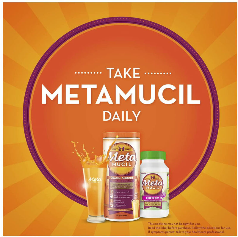 Metamucil Probiotic Daily Gut Health + Immune Defence Capsules, 28 Count