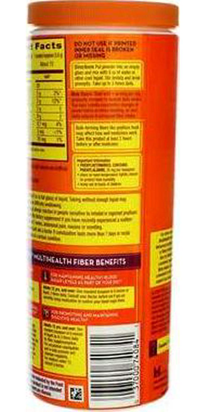 Metamucil Smth Pwd Orng Sug/Fr 72