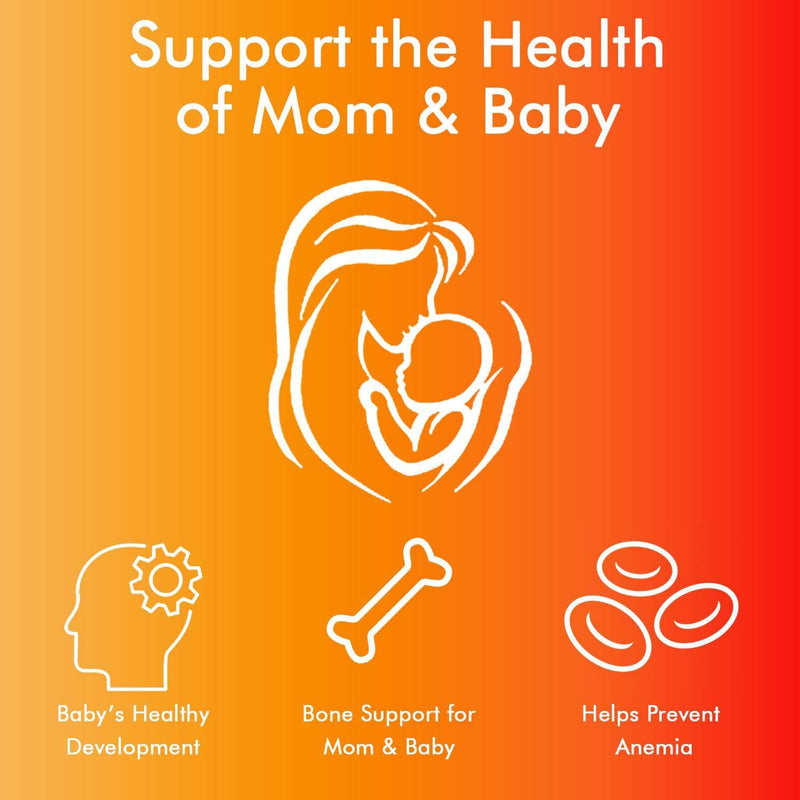 Mineral One Organic Prenatal Pills, Supports Healthy Baby Development - Postnatal, Postpartum, Pregnancy Supplements with Iron, Folic Acid, Vitamin C and More - Vegan Prenatal Multivitamin for Women