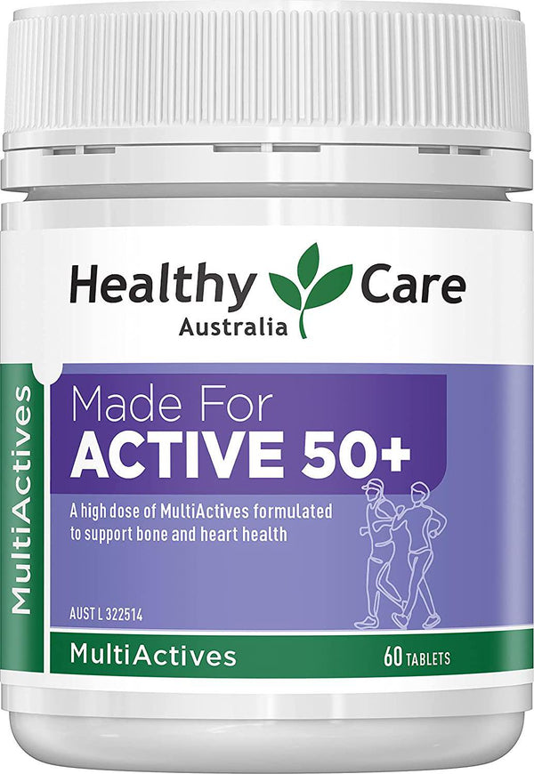 MultiActives Made for Active 50+ Tablets