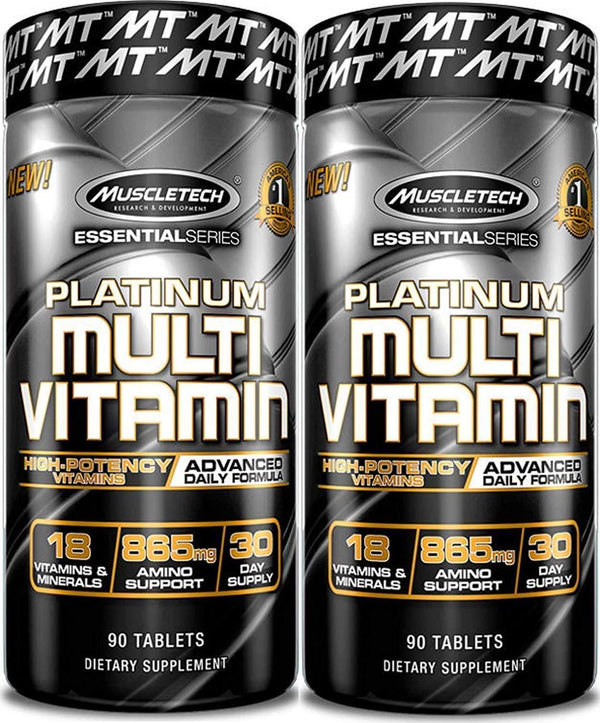 MuscleTech Platinum Multi Vitamin 90 Count (2 Pack)