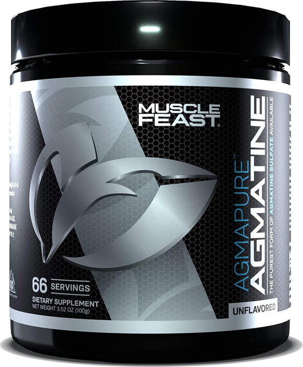 Muscle Feast Agmatine Unflavored 100 grams 3.5 oz