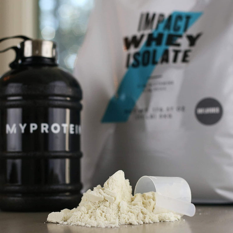 MyproteinÂ Impact Whey Isolate Protein Powder, Unflavored, 5.5 Lb (100 Servings)