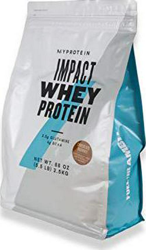 Myprotein Impact Whey Protein Blend, Chocolate Brownie, 5.5 lbs (100 Servings)