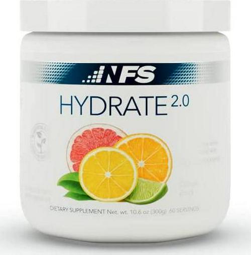 NF Sports Hydrate 2.0 an All-Natural Daily Hydration Mix Made formulated with Electrolyte and SustamineÂ to Amplify Hydration and Increase Performance. (Citrus Zest)