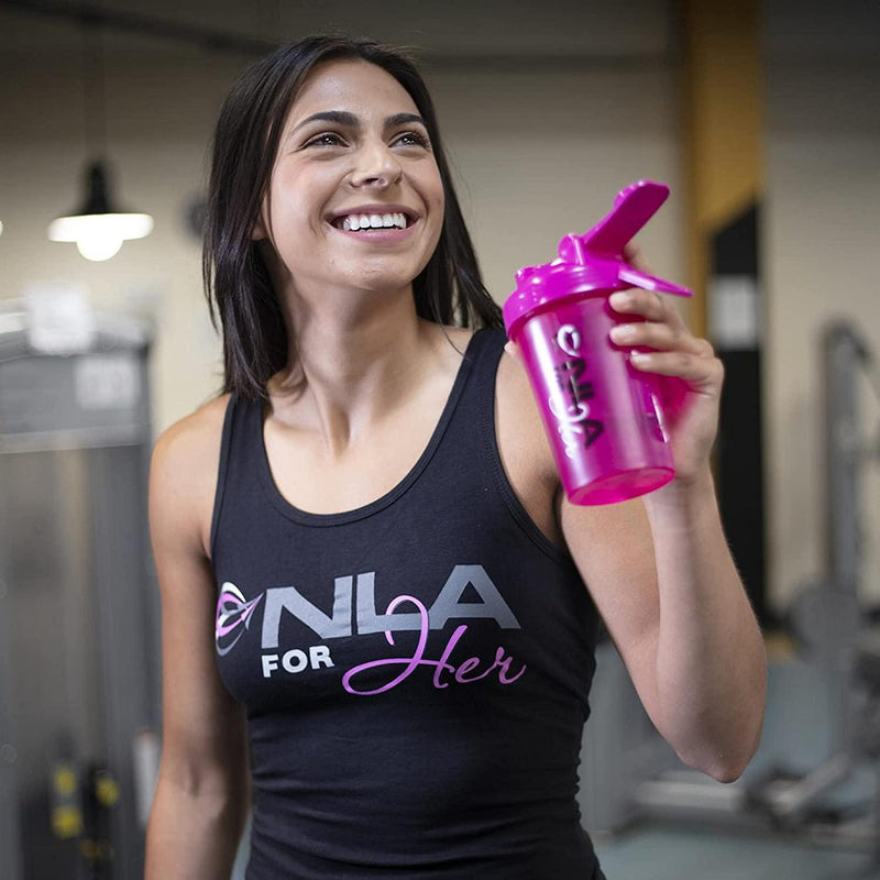 NLA for Her - Her Amino Burner - Intra-Workout BCAA Fat Burner + Energy - Sustained Energy, Focus, and Endurane. Promotes Fat Loss and Boosts Metabolism - 195 Grams (Sweet Georgia Peach)