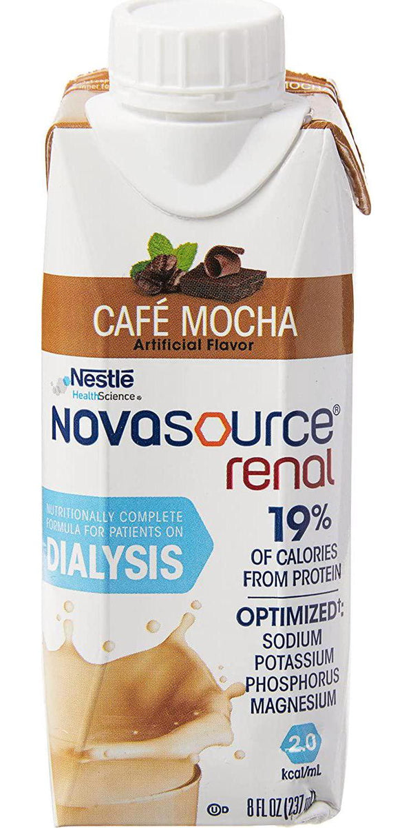 NOVASOURCE RENAL, Café Mocha 24 x 8 fl oz Carton