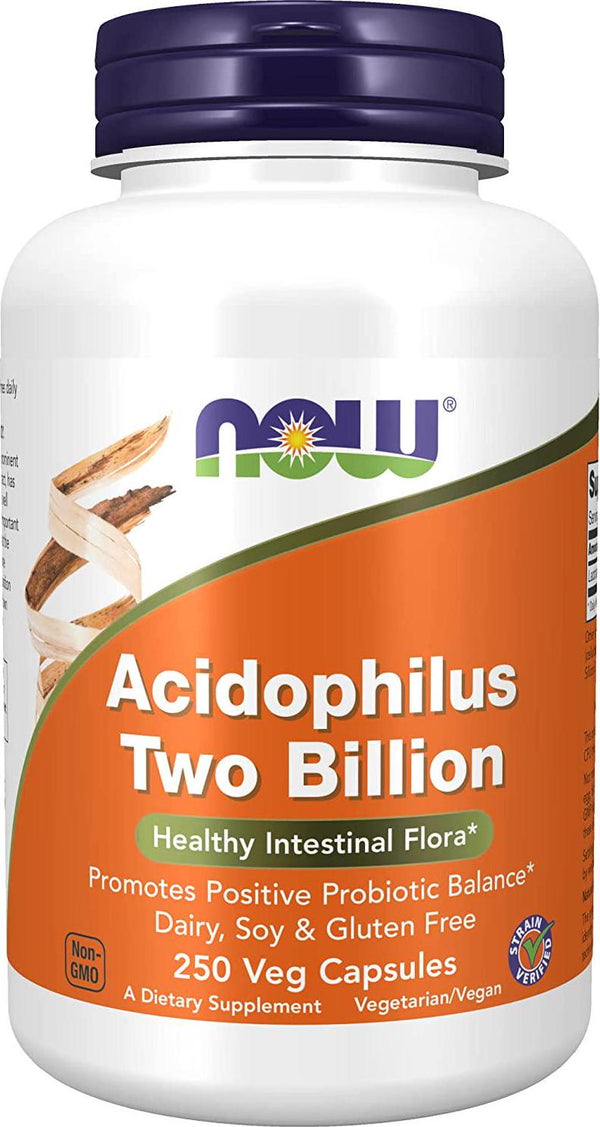 NOW Acidophilus Two Billion,250 Capsules