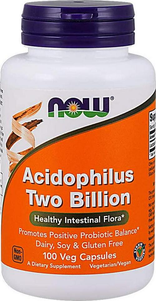 NOW Acidophilus Two Billion,100 Capsules