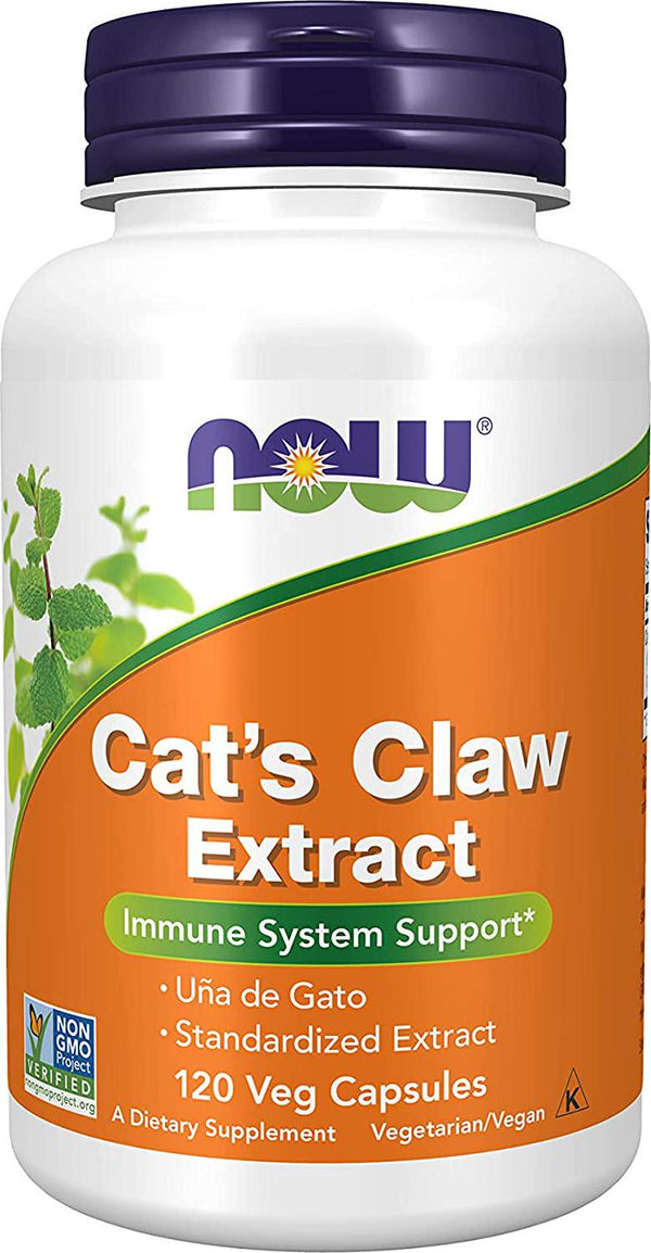 NOW Cat's Claw Extract,120 Veg Capsules