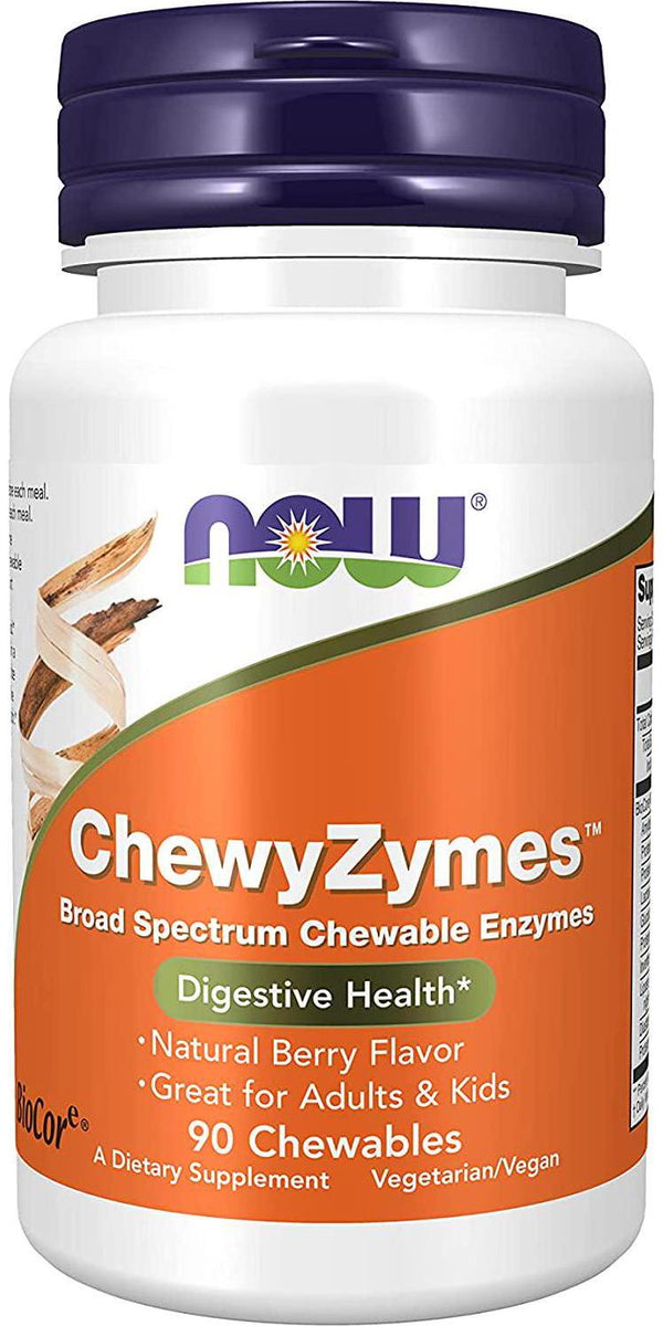 NOW ChewyZymes,90 Chewables