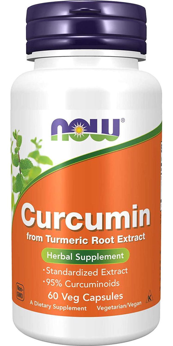 NOW Curcumin,60 Veg Capsules