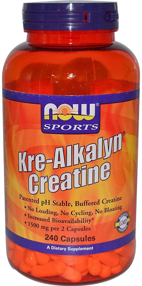NOW Foods Kre-AlkalynÂ Creatine - 240 Capsules