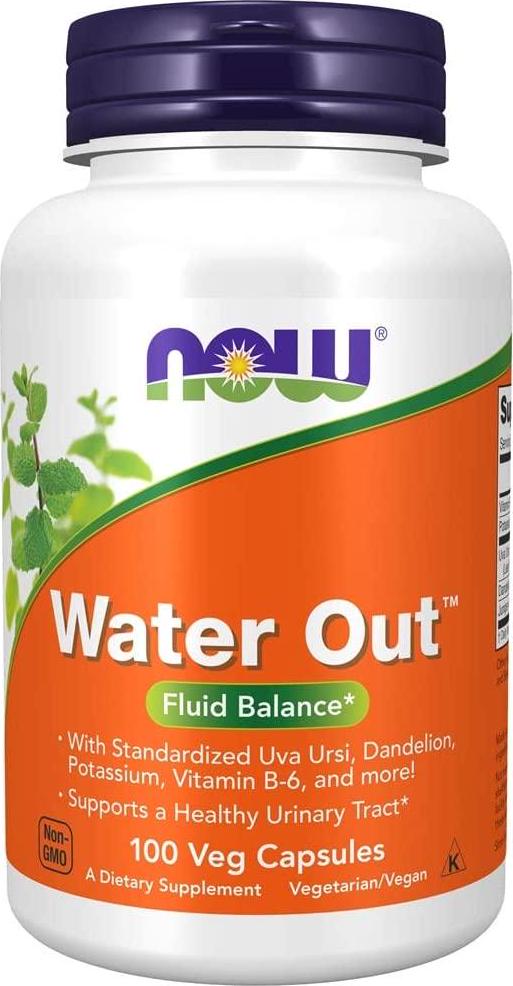 NOW Foods Water Out - 100 Veg Capsules