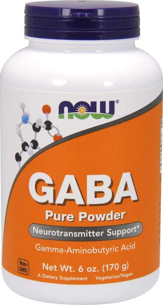 NOW GABA Powder, 6-Ounces