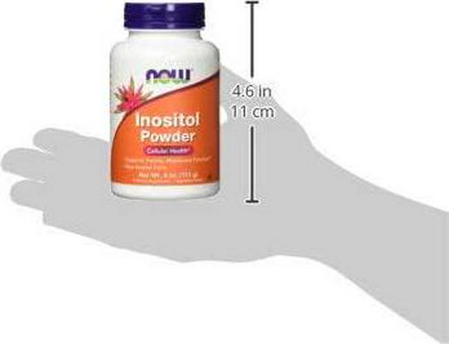 NOW Inositol Powder,4-Ounce