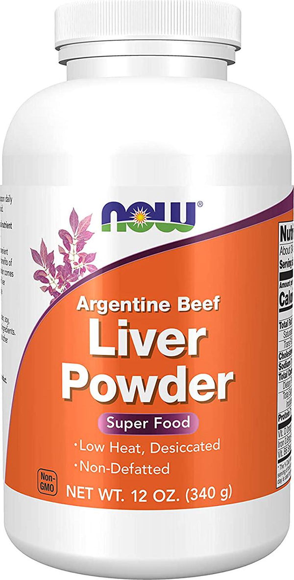 NOW Liver Powder,12-Ounce
