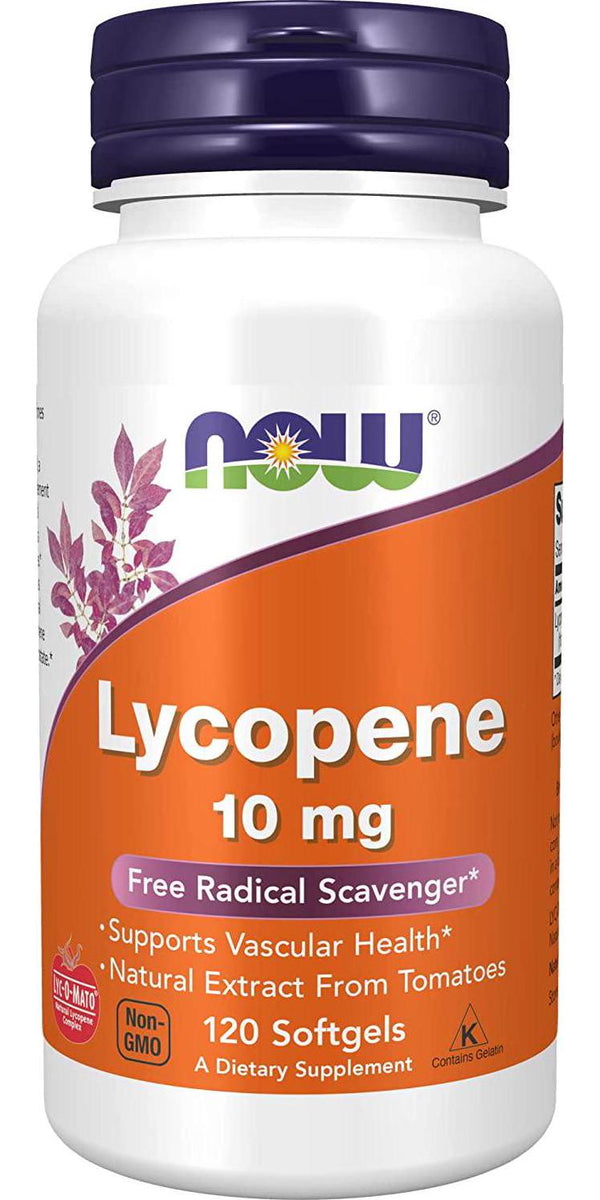 NOW Lycopene 10 mg,120 Softgels