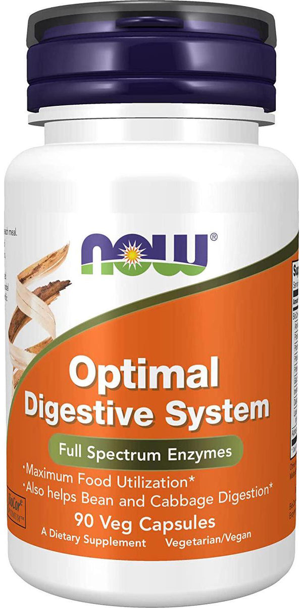 NOW Optimal Digestive System,90 Veg Capsules