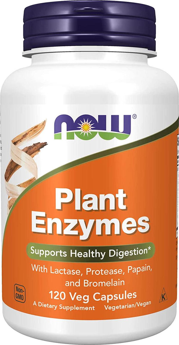 NOW Plant Enzymes,120 Capsules