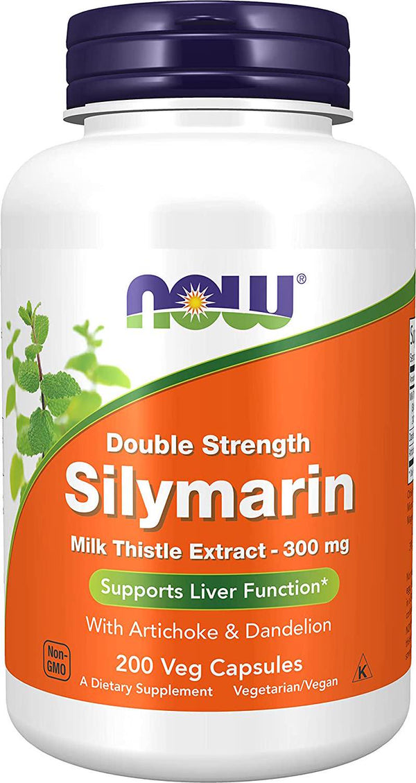 NOW Silymarin 2X - 300 mg,200 Veg Capsules