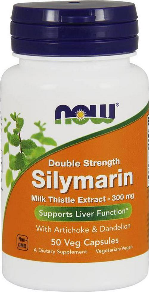 NOW Silymarin 2X - 300 mg,50 Veg Capsules