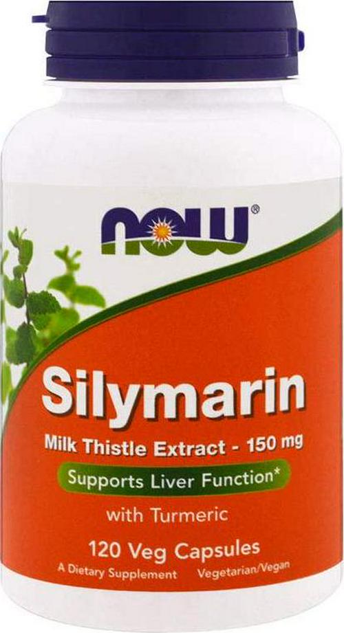 NOW Silymarin Milk Thistle Extract 150 mg,120 Veg Capsules