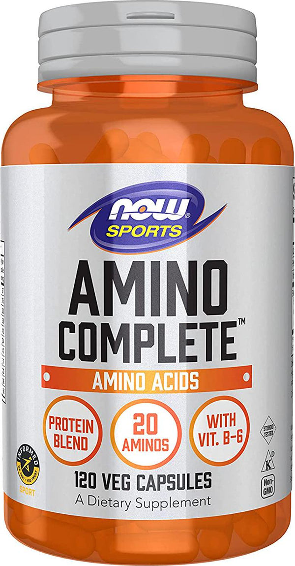 NOW Sports Amino Complete,120 Capsules