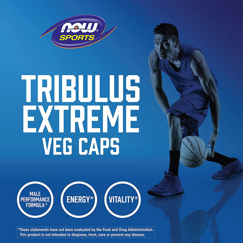 NOW Sports Nutrition, Tribulus (Tribulus terrestris) Extreme, Enhanced Vitality, Men&