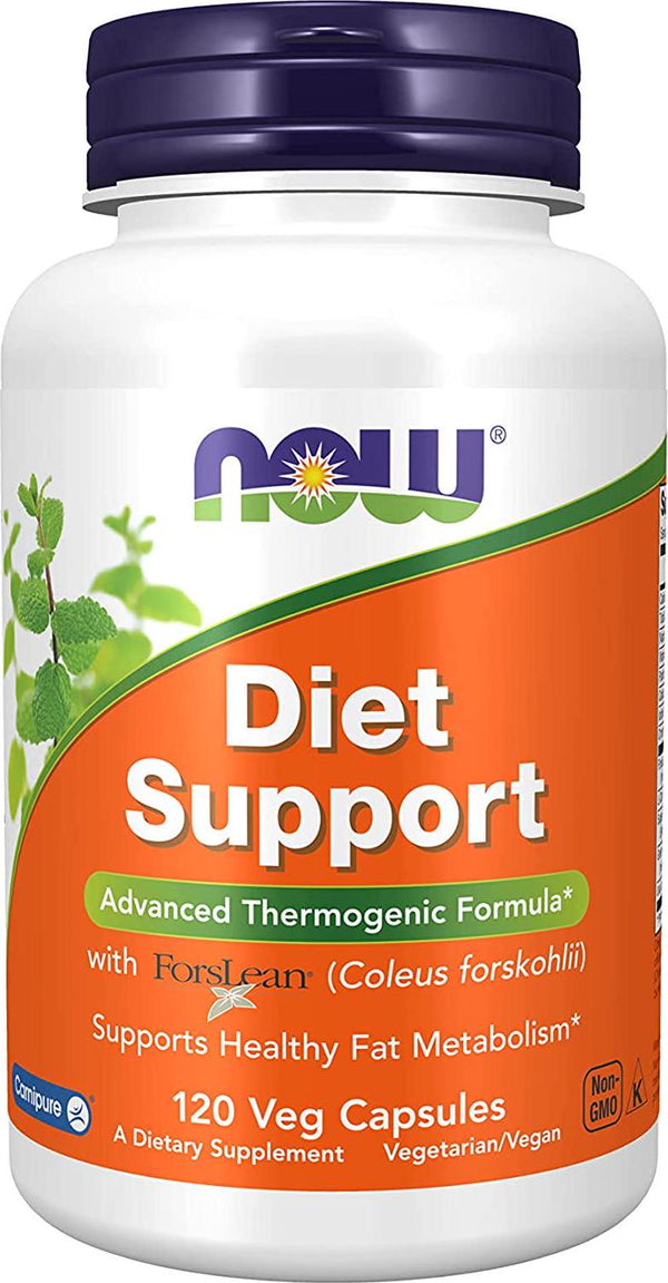 NOW Supplements, Diet Support with ForsLean (Coleus forskohlii), 120 Veg Capsules