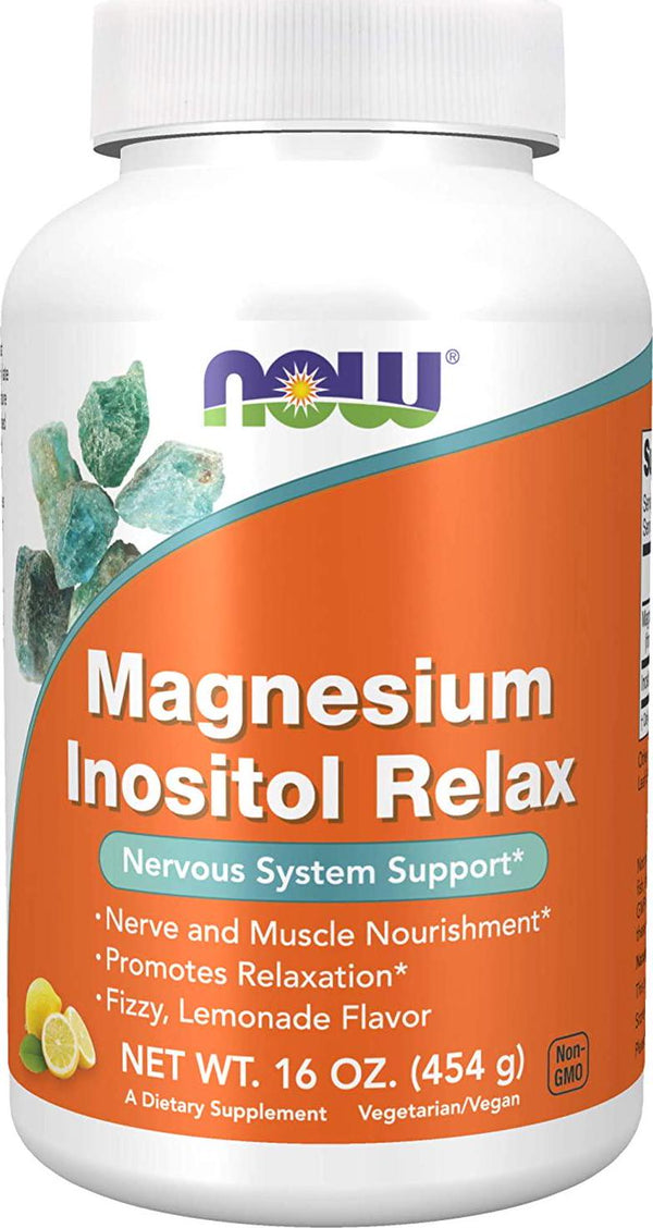 NOW Supplements, Magnesium Inositol Relax, 16-Ounce