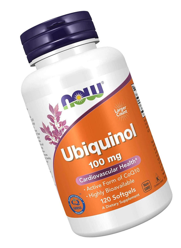 NOW Ubiquinol 100 mg,120 Softgels