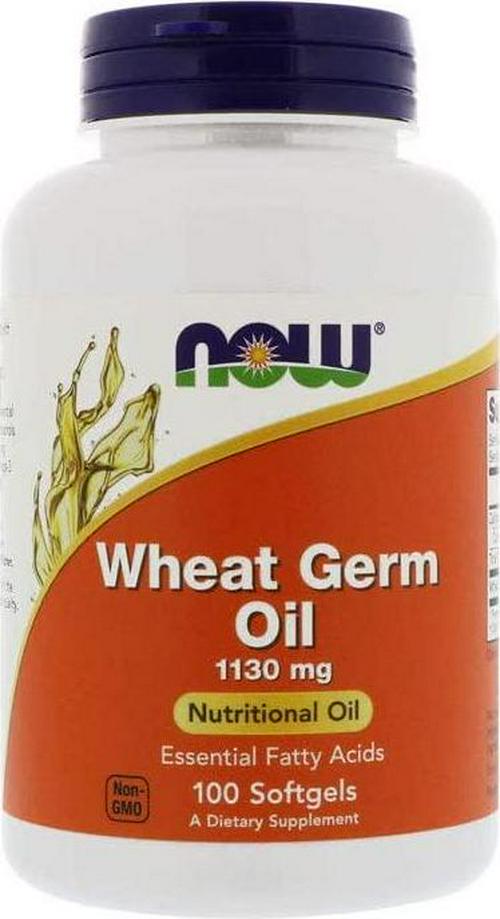NOW Wheat Germ Oil,100 Softgels