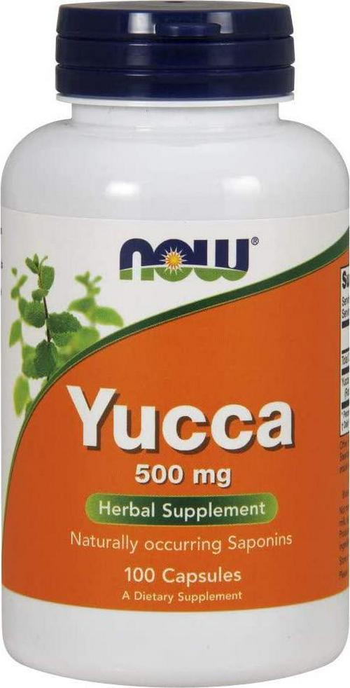 NOW Yucca 500 mg,100 Capsules