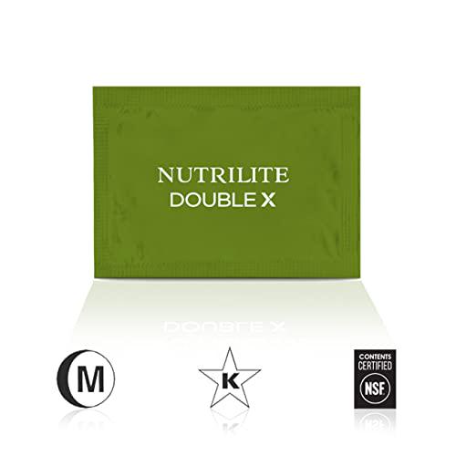 NUTRILITE DOUBLE X Multivitamin/Multimineral/Phytonutrient - 60 Tablets - 10-Day Supply/with Case.