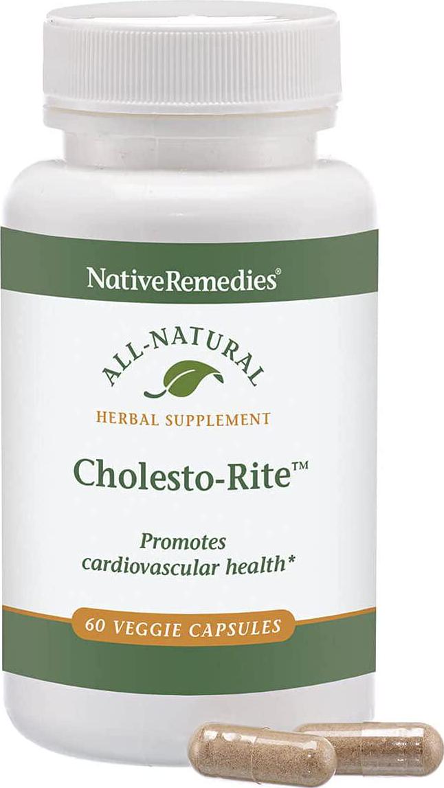 Native Remedies Cholesto-Rite for Healthy Cholesterol Levels (60 Caps)
