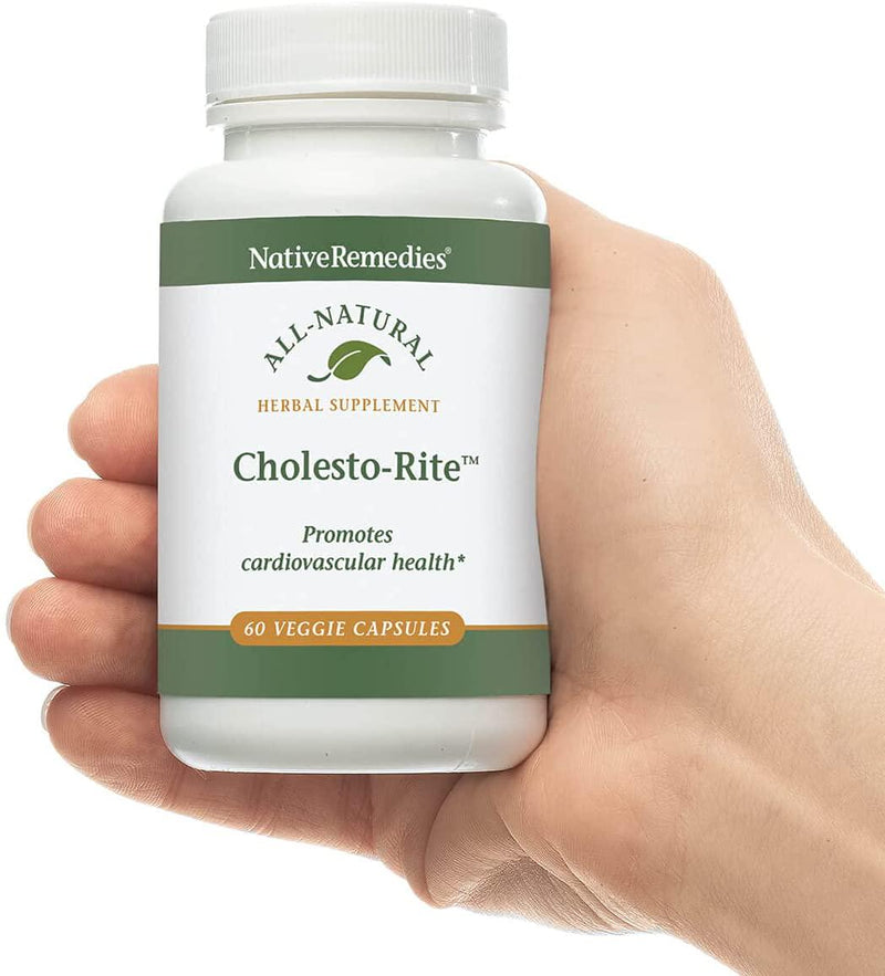 Native Remedies Cholesto-Rite for Healthy Cholesterol Levels (60 Caps)