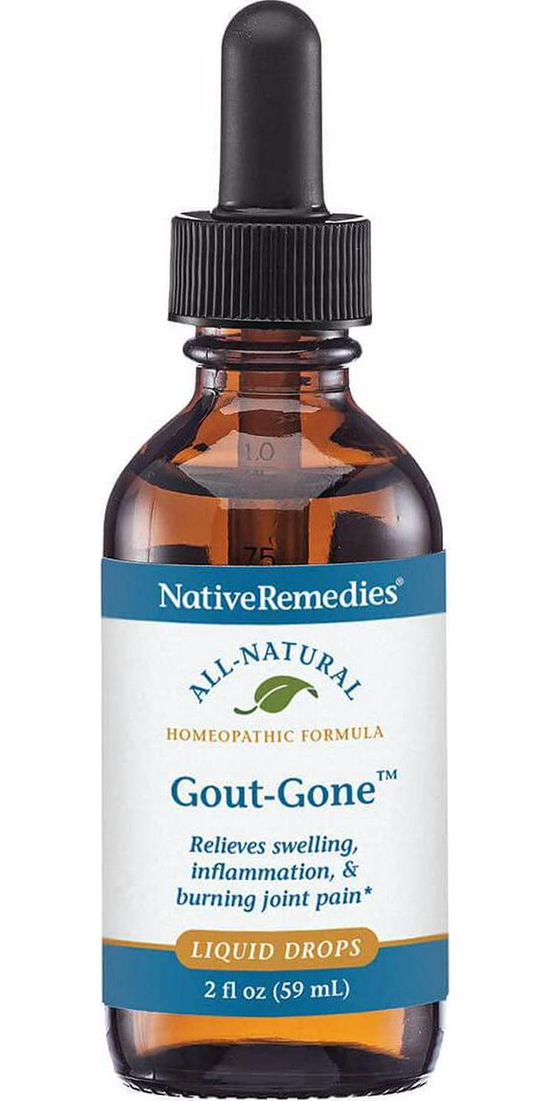 Native Remedies Gout-Gone; InflammaGo and Detox Drops UltraPack