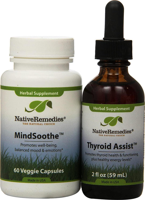 Native Remedies Thyroid Assist and MindSoothe ComboPack